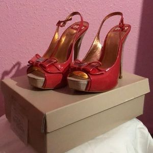 Coral pink high heels. BCB Generation NWT